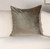 18" X 7" X 18" Transitional Taupe Solid Pillow Cover With Poly Insert