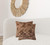 20" X 20" X 5" Acrylic Plush Polyester Polyfill Brown 2 Pack Pillow