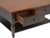 Sunset Trading Dakota 22x44 Rectangular Coffee Table with Drawers and Storage Shelf | Living Room Office Bedroom Cocktail Furniture | Distressed Brown and Ash Gray Solid Wood
