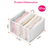 2Pcs Wardrobe Clothes Organizer 7 Grids Foldable Garment