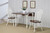 Sunset Trading Andrews Windsor Arrowback Dining Side Chair | Two Tone Antique White Chestnut Brown Solid Wood | Set of 2 Fully Assembled Sidechairs