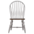 Sunset Trading Country Grove Windsor Spindleback Dining Chair | Fully Assembled Kitchen Chair | Modern Farmhouse Minimalist Country Cottage | Distressed Gray and Brown Wood | Set of 2