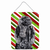 Candy Cane Holiday Christmas Design with Dog Wall or Door Hanging Prints - 615872849772