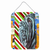 Candy Cane Holiday Christmas Design with Dog Wall or Door Hanging Prints - 615872849772