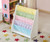 Kids Funnel Charlie Kids Wooden Canvas Sling Magazine Bookcase
