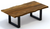 Modern Rustic Live Edge Acacia Wood Coffee Table