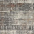 4' X 6' Ivory Gray and Golden Brown Abstract Area Rug