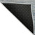 8' X 10' Blue And Charcoal Striped Washable Indoor Outdoor Area Rug