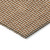 10' X 14' Copper And Beige Geometric Washable Indoor Outdoor Area Rug