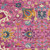 5' X 7' Fuchsia Floral Power Loom Area Rug