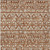 10' X 14' Terra Cotta And Beige Southwestern Washable Indoor Outdoor Area Rug