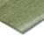 10' X 14' Green And Ivory Abstract Washable Indoor Outdoor Area Rug