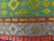 Plutus Avalanche Magenta Green and Blue Handmade Luxury Pillow
