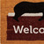17" X 29" Natural Black And Brown Bear Welcome Outdoor Coir Door Mat