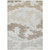 10' X 14' Ivory Beige And Brown Abstract Washable Indoor Outdoor Area Rug