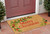 24" X 36" Natural Red and Green Coir Merry Christmas Outdoor Christmas Door Mat