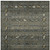 8' X 10' Blue And Gold Southwestern Area Rug