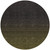 8' Olive Green And Charcoal Round Abstract Washable Indoor Outdoor Area Rug