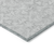 3' X 5' Silver And Gray Medallion Washable Indoor Outdoor Area Rug