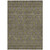 10' X 14' Olive Green Beige And Taupe Floral Washable Indoor Outdoor Area Rug