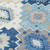 8' X 10' Blue Beige And Sky Blue Southwestern Washable Indoor Outdoor Area Rug