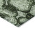 10' X 14' Artichoke Green And Emerald Abstract Washable Indoor Outdoor Area Rug