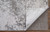 7' X 10' Gray and Silver Abstract Power Loom Worn Faded Area Rug