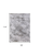7' X 10' Gray and Silver Abstract Power Loom Worn Faded Area Rug