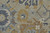 8' X 10' Gray and Brown Wool Oriental Hand Knotted Area Rug With Fringe