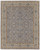 8' X 10' Tan and Gray Wool Oriental Hand Knotted Area Rug With Fringe