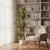 Artificial Dracaena In Cylindrical Black Cement Pot