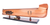 8" Wooden Manufactured Wood Hand Painted Decorative Boat