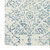 8' Blue And Ivory Wool Geometric Hand Tufted Runner Rug
