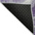 8' X 10' Purple And Silver Abstract Washable Indoor Outdoor Area Rug