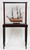 Wooden Floor Display Case for Storing Small "Tall Ships"