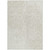 9' X 12' Ivory And Beige Medallion Washable Indoor Outdoor Area Rug