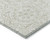 9' X 12' Ivory And Beige Medallion Washable Indoor Outdoor Area Rug