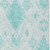 10' X 14' Teal Blue Aqua And Ivory Moroccan Washable Indoor Outdoor Area Rug