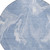 8' Blue And Sky Blue Round Abstract Washable Indoor Outdoor Area Rug