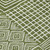 10' X 14' Olive Green And Ivory Geometric Washable Indoor Outdoor Area Rug