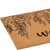 Floral Welcome Outdoor Coir Door Mat