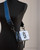 Marc Jacobs The Watercolor Snapshot Blue Shoulder Bag