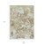 9' X 12' Taupe And Ivory Abstract Washable Indoor Outdoor Area Rug
