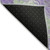 10' X 14' Purple Mint Green And Ivory Abstract Washable Indoor Outdoor Area Rug