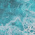 8' X 10' Teal Blue And Ivory Abstract Washable Indoor Outdoor Area Rug