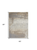 5' X 7' Gray and Ivory Abstract Non Skid Area Rug
