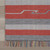5' X 7' Gray and Red Southwestern Handmade Area Rug With Fringe