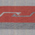 5' X 7' Gray and Red Southwestern Handmade Area Rug With Fringe