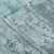 8' Teal Blue Charcoal And Gray Round Abstract Washable Indoor Outdoor Area Rug