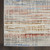 9' X 12' Ivory Red and Blue Abstract Non Skid Area Rug